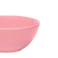 Tigela de Cermica Oxford Salada Tropical Rosa 600ml