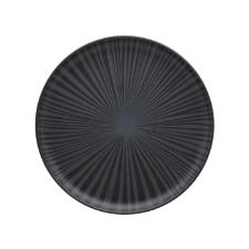 Jogo de 6 Pratos de Sobremesa Oxford Flat nix Preto 20cm