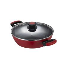 Caarola Rasa Oxford Everyday Vermelha Antiaderente 28cm para Induo