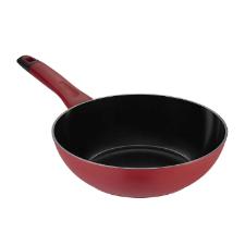 Panela Wok Antiaderente Oxford Everyday Vermelha 28cm para Induo