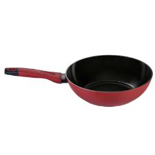 Panela Wok Antiaderente Oxford Everyday Vermelha 28cm para Induo