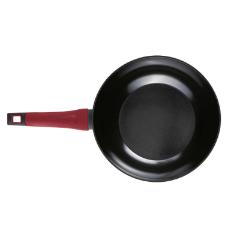 Panela Wok Antiaderente Oxford Everyday Vermelha 28cm para Induo