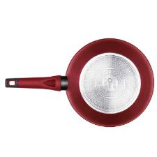 Panela Wok Antiaderente Oxford Everyday Vermelha 28cm para Induo