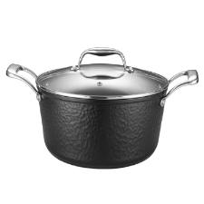 Caarola Antiaderente Oxford Gourmet Martelado Preta 28cm para Induo e Forno