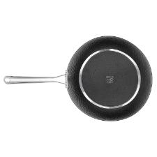 Panela Wok Antiaderente Oxford Gourmet Martelado Preta 28cm para Induo e Forno