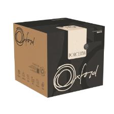 Jogo de Jantar e Chá Oxford Flamingo Classic Verde 30 Peças Porcelana Jogo de Jantar e Chá Oxford Flamingo Classic Verde 30 Peças Porcelana