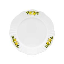 Jogo de 6 Pratos de Sobremesa Oxford Soleil Limoni 23cm Porcelana