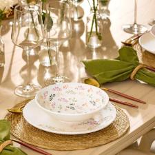 Jogo de Jantar Chá 30 Peças Cerâmica Oxford Unni Jardim Secreto: Afeto Jogo de Jantar Chá 30 Peças Cerâmica Oxford Unni Jardim Secreto: Afeto