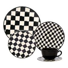 Jogo de Jantar Chá 30 Peças Cerâmica Oxford Unni Damas: Atitude Jogo de Jantar Chá 30 Peças Cerâmica Oxford Unni Damas: Atitude