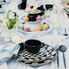 Jogo de Jantar Chá 30 Peças Cerâmica Oxford Unni Damas: Atitude Jogo de Jantar Chá 30 Peças Cerâmica Oxford Unni Damas: Atitude