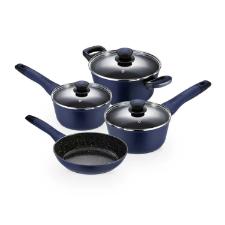 Jogo de Panelas Antiaderente Oxford Everyday Azul 4 Peas com Alumnio Induo