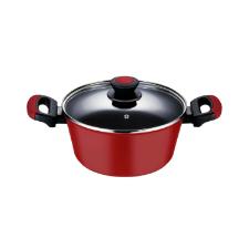 Caarola Antiaderente Oxford Everyday Vermelha 20cm Alumnio com Tampa