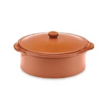 Caarola para Servir Feijoada Oxford Cermica Artesanal 35cm Terracota