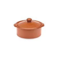 Caarola para Servir Feijoada Oxford Cermica Artesanal 23,5cm Terracota