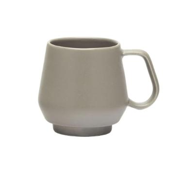 Caneca Oxford Chubby Chia 330ml de Cermica Empilhvel