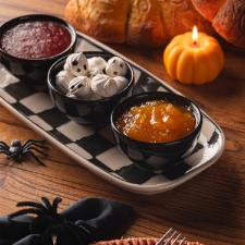 Jogo de Servir 4 Peas Cermica Oxford Domus Damas: Quadriculado