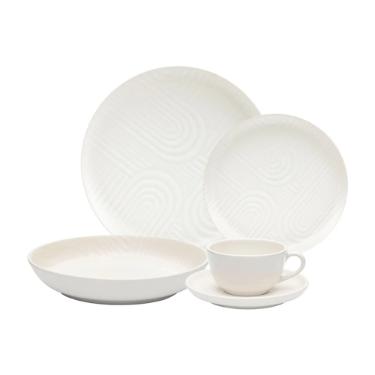 Jogo de Jantar Ch 30 Ps Cermica Oxford Flat Zen: Acetinado