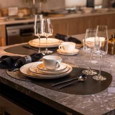 Jogo de Jantar e Chá Oxford Flat Duna 30 Peças Jogo de Jantar e Chá Oxford Flat Duna 30 Peças