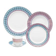 Jogo de Jantar e Ch Oxford Flamingo Cosmopolitan 30 Peas