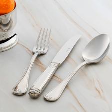 Faqueiro em ao inox Saint James Prola 130 peas: Requinte e sofisticao para sua mesa