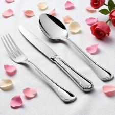 Faqueiro em ao inox Saint James Croise 130 peas: Elegncia e sofisticao para sua mesa