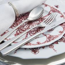Faqueiro em ao inox Saint James New Silhouette 130 Peas: Design e modernidade para a sua mesa