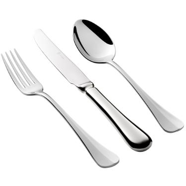 Faqueiro em ao inox Saint James Manchester 101 peas: Elegncia e durabilidade para a sua mesa