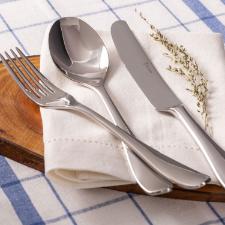 Faqueiro em ao inox Saint James Serenity 130 peas: Elegncia e durabilidade para a sua mesa