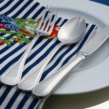 Faqueiro em ao inox Saint James Four Seasons 101 peas: Elegncia e durabilidade para a sua mesa