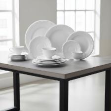 Jogo de jantar Schmidt Pomerode 42 Peas porcelana, aparelho com ch e caf, 6 pessoas