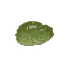 Folha decorativa de cermica Lyor 23,6x22cm verde.