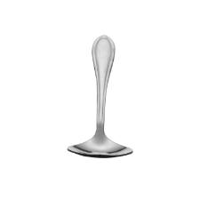 Jogo colheres para ch inox Bon Gourmet Heart 4 peas preto.