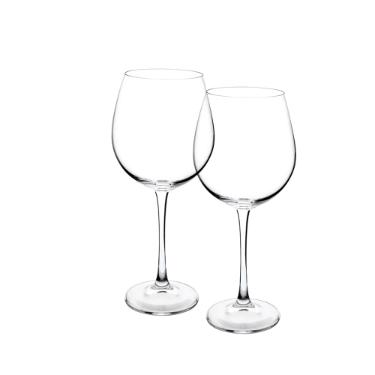 Jogo de taas em cristal Bohemia Grand Sommelier 850ml 2 peas.