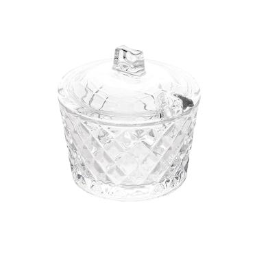 Aucareiro em cristal Lyor Diamante 10x10cm.