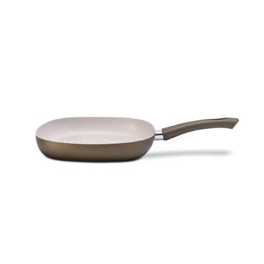 Grill em alumnio Brinox Antares 26x26cm fendi.
