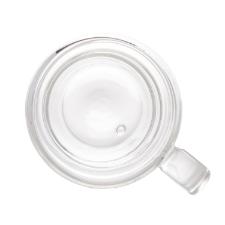 Jogo de xcaras para caf em vidro empilhveis parede dupla Wolff 90ml 2 peas.