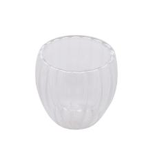 Jogo de copos para caf parede dupla em vidro borossilicato Lyor Classic 80ml 2 peas.