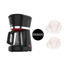 Cafeteira com jarra em vidro Oster Black 0,7 litro preta 127v