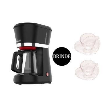 Cafeteira com jarra em vidro Oster Black 0,7 litro preta 127v