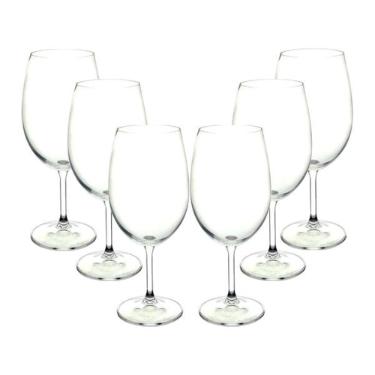 Jogo de taas para gua em cristal  Anna 580ml 6 peas.