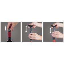 Jogo para vinho com acessórios Vacu Vin Wine Bar Pro 6 peças 29273.
