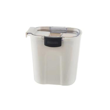 Pote para conservas em plstico e silicone Progressive 485ml.