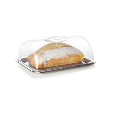 Prato para bolo e torta retangular Metal Forma Pop 11x25x34,5cm.