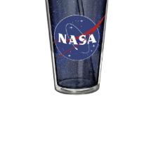 Copo parede dupla com canudo em plstico Nasa Galaxy 500ml.