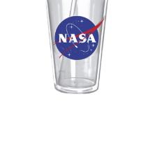 Copo parede dupla com canudo em plstico Nasa Mars 2020 500ml.