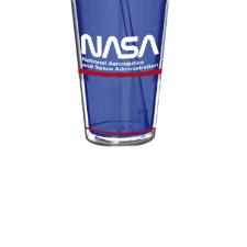 Copo parede dupla com canudo em plstico Nasa Desenho Tcnico 500ml.
