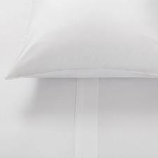 JOGO DE CAMA QUEEN 4PCS CLASS BRANCO 400 FIOS 100%ALGODO