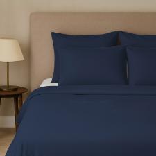 JOGO DE CAMA QUEEN 4PCS CLASS AZUL 400 FIOS