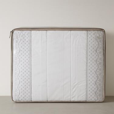 JG DE CAMA VITALLE DECOR QUEEN 100%ALGODAO 400FIOS