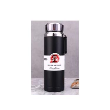 Garrafa Trmica Vacuum Cup com Sensor de temperatura Preta 800 ml